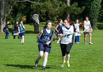 
Evanna Murphy, who will join the 2015 Irish women’s team, playing for UCD 