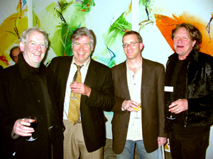 Pictured at UCD Clinton Institute's Intellectuals and The Nation-State Conference are Prof Luke Gibbons, University of Notre Dame, Prof. Donald Pease, Dartmouth College, Dr. Hamilton Carroll, UCD Clinton Institute and Prof. Eric Lott, University of virginia