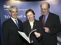 David Hearn, Professor Mary Lambkin,and Sean