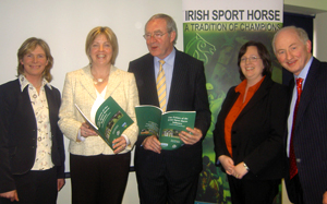 Pictured at the official launch (left to right): Karen Hennessy, UCD School of Public Health and Population Science; Minister for Agriculture and Food, Mary Coughlan TD; Joe Walsh, IHB Chairman; Katherine Quinn, UCD School of Agriculture, Food Science and Veterinary Medicine; and Nicholas Finnerty, IHB Director General