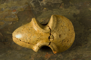 Early Bronze Age battle-axe (c.1800 BC). From the Mound of the Hostages, Hill of Tara. 