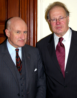 Dermot Gleeson and Professor Paul O’Connor, Dean of Law, UCD