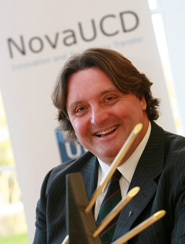 Dr Conor O'Brien, FitFone overall winner of the NovaUCD 2006 Campus Company Development Programme