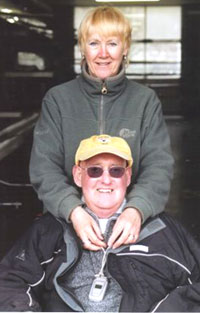 Jim Wallis pictured here with his wife Patricia.