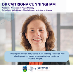 Image of woman smiling for International Day of Women and Girls in Science