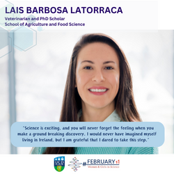 Image of woman with dark hair smiling for International Day of Women and Girls in Science