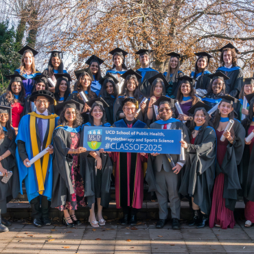 UCD graduation class photo December 2025