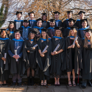 UCD graduation class photo December 2025