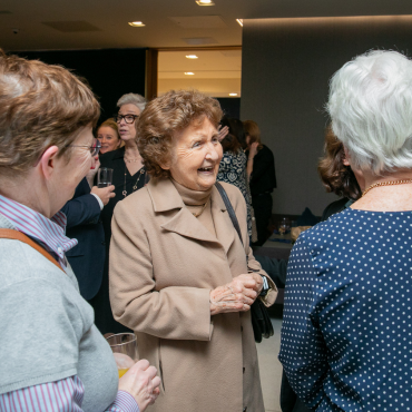 Group of people at the UCD Physiotherapy 70th anniversary celebration