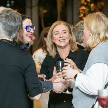 Group of people at the UCD Physiotherapy 70th anniversary celebration