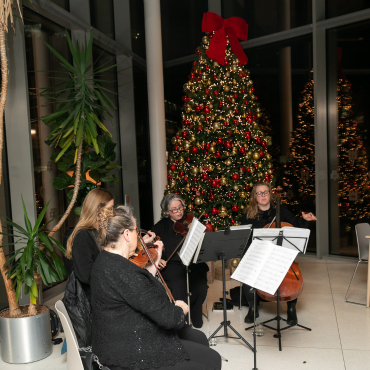String quartet at the UCD Physiotherapy 70th anniversary celebration