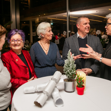 Group of people at the UCD Physiotherapy 70th anniversary celebration