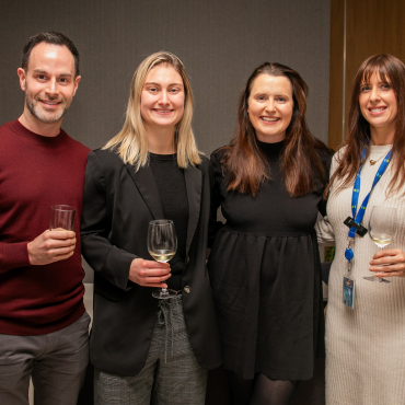 Group of people at the UCD Physiotherapy 70th anniversary celebration