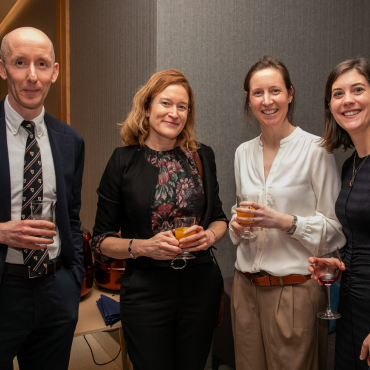 Group of people at the UCD Physiotherapy 70th anniversary celebration