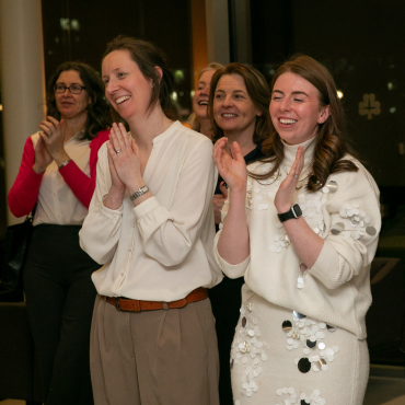 Group of people at the UCD Physiotherapy 70th anniversary celebration