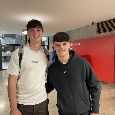 Group of students at UCD Orientation 2025