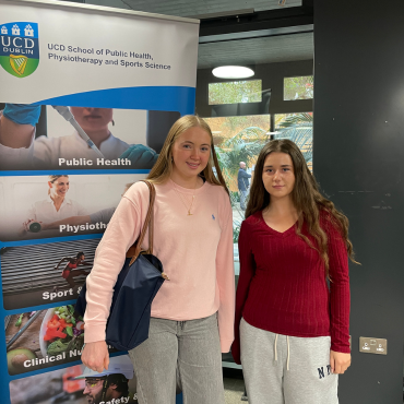 Group of students at UCD Orientation 2025