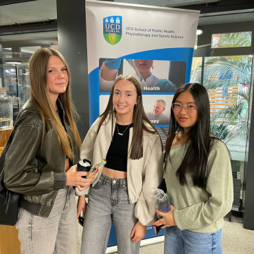 Group of students at UCD Orientation 2025