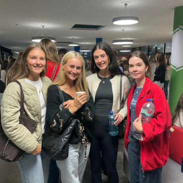 Group of students at UCD Orientation 2025