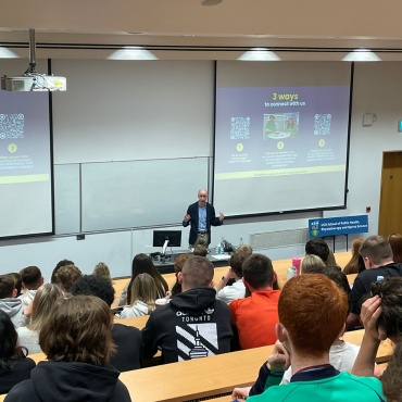 Group of students at UCD Orientation 2025