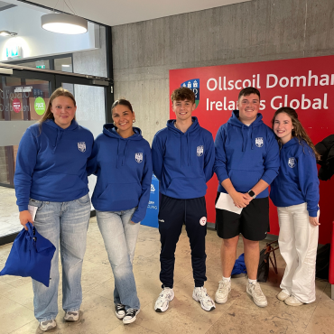 Group of students at UCD Orientation 2025