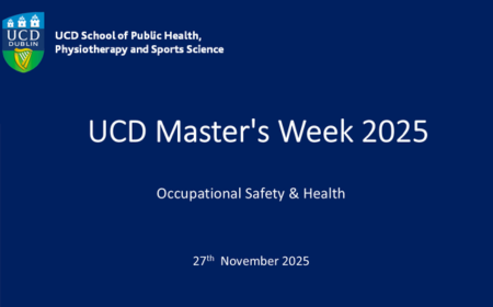 Cover image of a presentation in navy