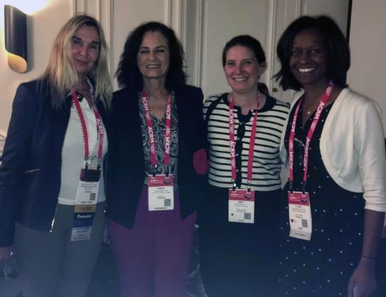 Patricia Heyn, Tamar Heller, Emily Nalder and Flavia Santos