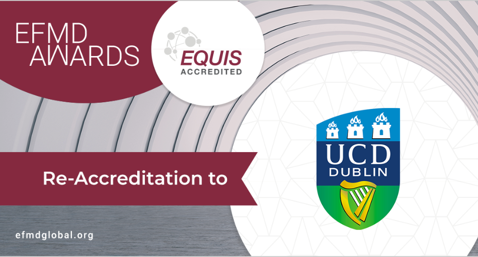 EQUIS reaccreditation award