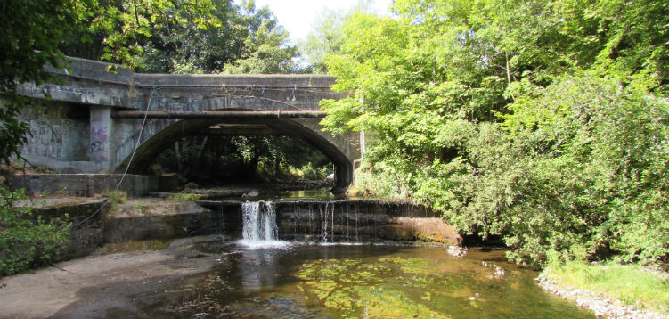 Bridge Apron on the Dodder River, Dublin