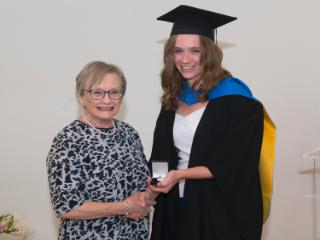 Justine O'Brien Pharmacology Medal Winner