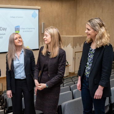 President Orla Feely, Dr. Elaine O'Reilly, Dr. Lorraine Brennan & Dr. Aoife Gowen