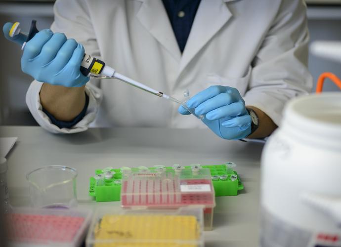 Student working In Lab