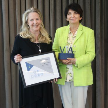 Derval at the 2025 VIA award ceremony