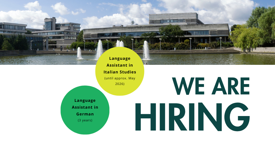 We are hiring: Language Assistant in Italian and German