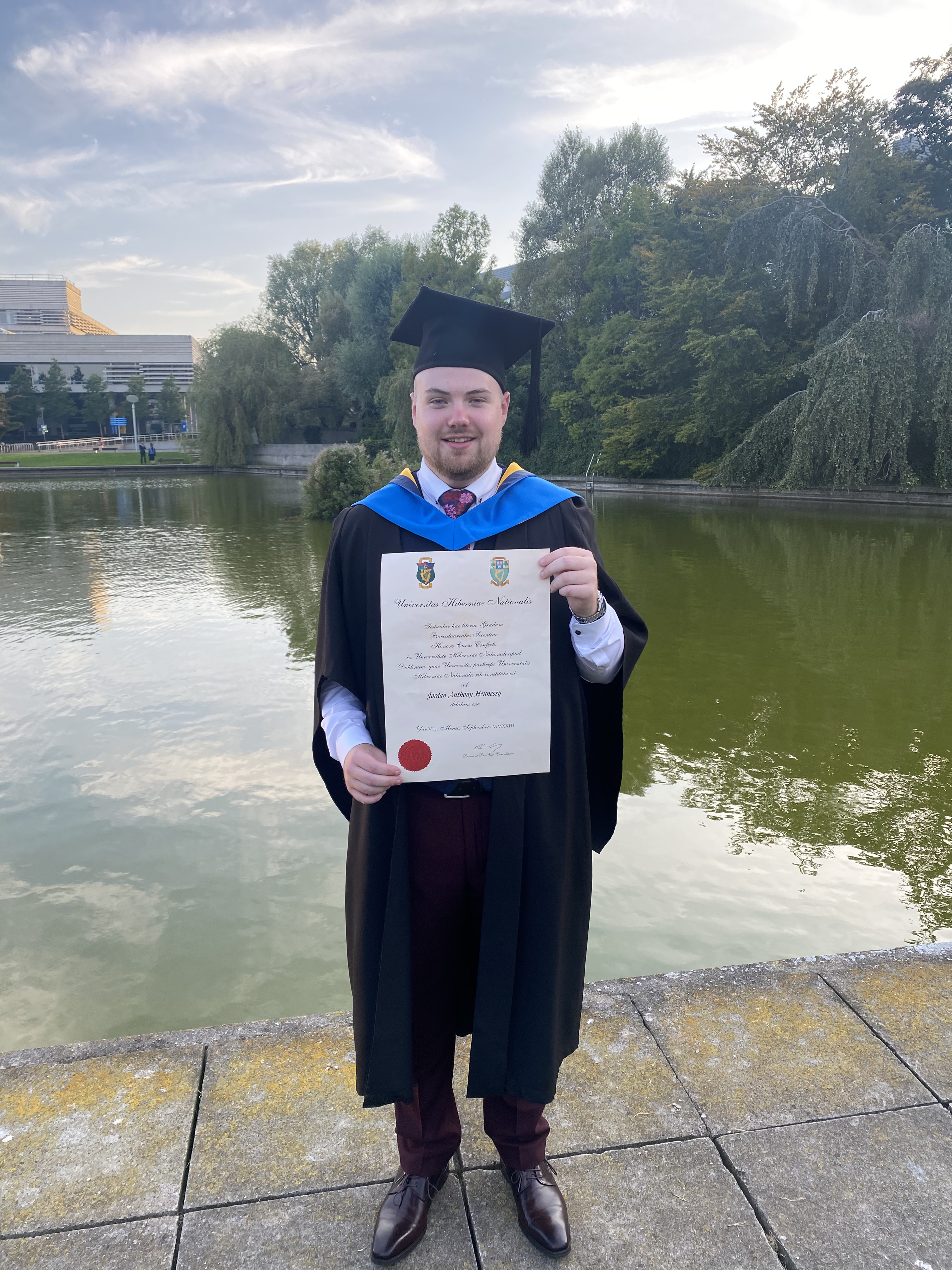 a graduate student