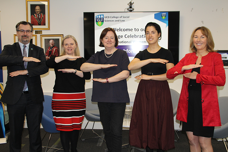 UCD Social Sciences and Law Celebrate International Women's Day 2020