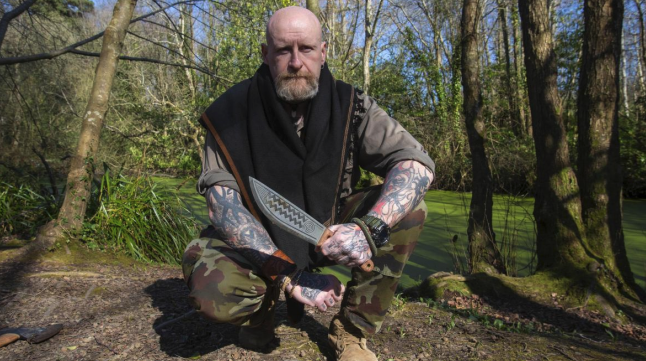 Irish survivalist Shane Phelan