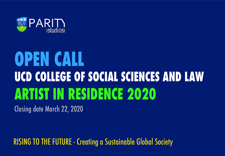 Call for artist in residence for ucd social sciences and law