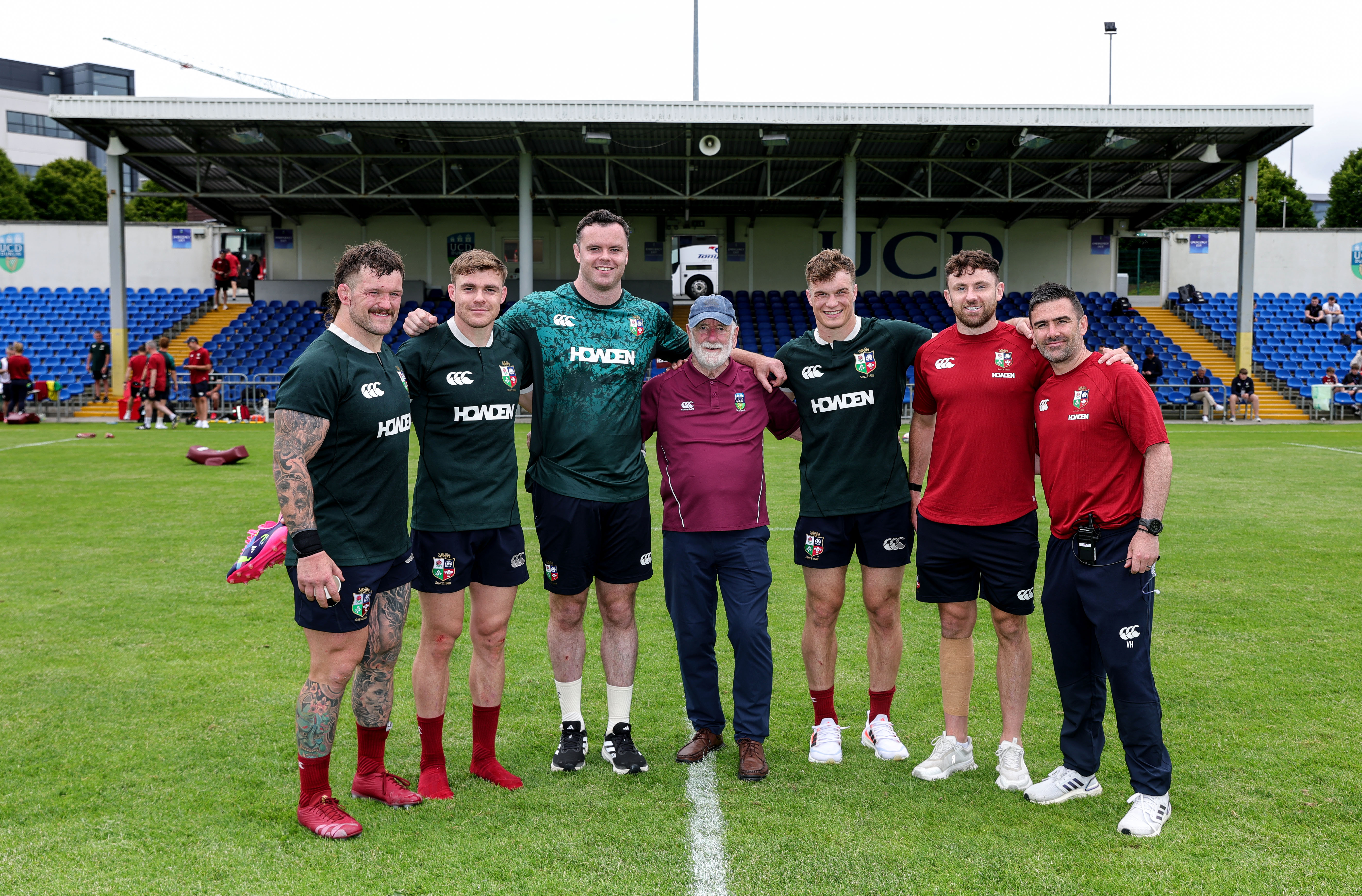  UCD Welcome British and Irish Lions to Campus