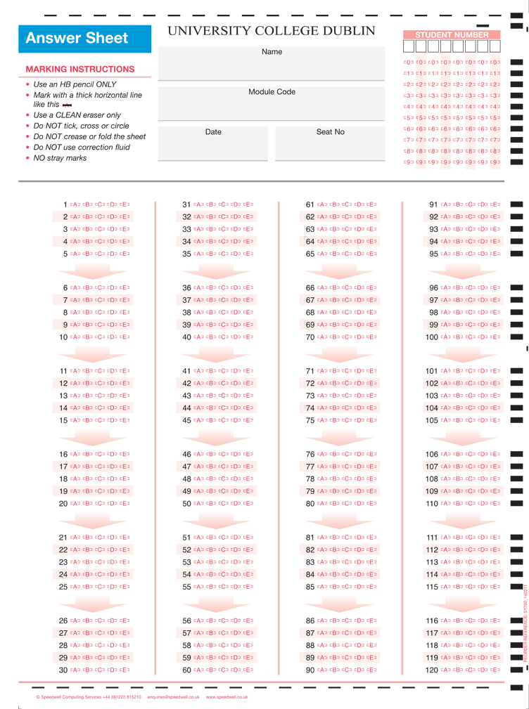 MCQ instruction