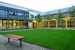 The NovaUCD Courtyard at Night