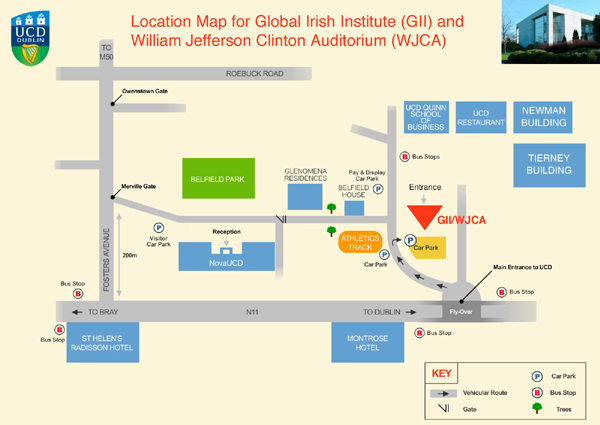 WJCA Location Map