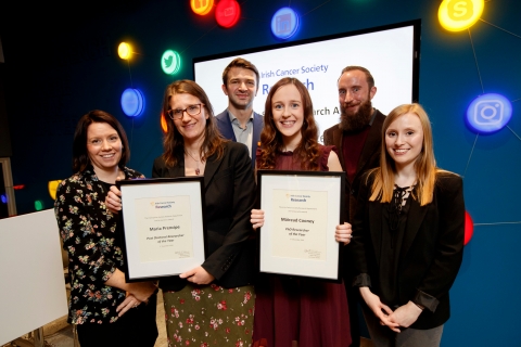 2016 Irish Cancer Society research award finalists 