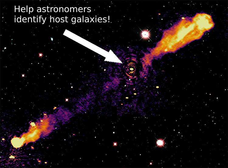 LOFAR Radio Galaxy Zoo: Public asked to help trace giant black holes at centre of galaxies - University College Dublin