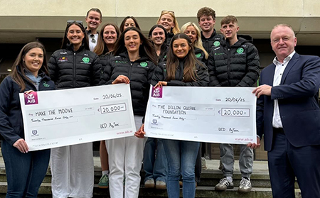 UCD AgSoc gifts €40,000 to chosen charities
