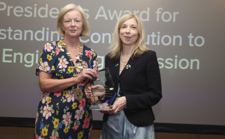 Engineers Ireland President’s Award for Professor Aoife Ahern