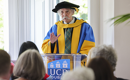 Renowned folklorist Professor Henry Glassie receives honorary degree