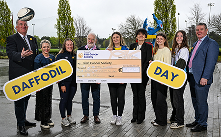 Over €71,000 raised by UCD Rugby Football Club for Irish Cancer Society