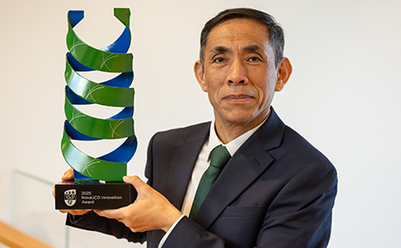 Professor Wenxin Wang wins 2025 NovaUCD Innovation Award