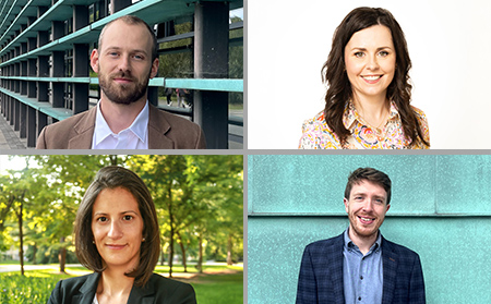 Four UCD early-career researchers receive coveted ERC Starting Grants